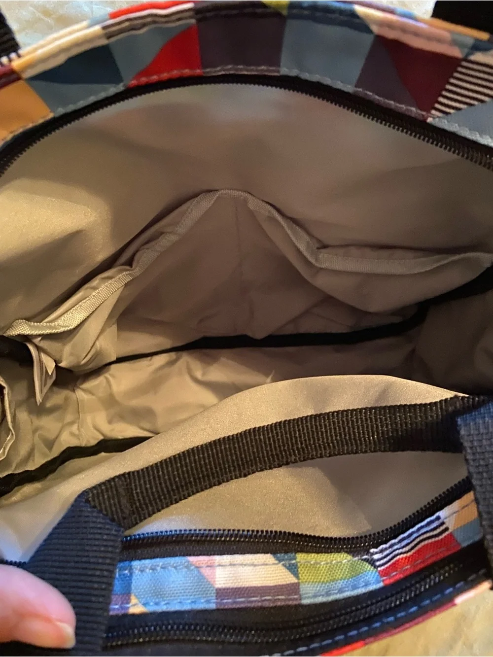 Skip Hop Multi color Diaper Bag
